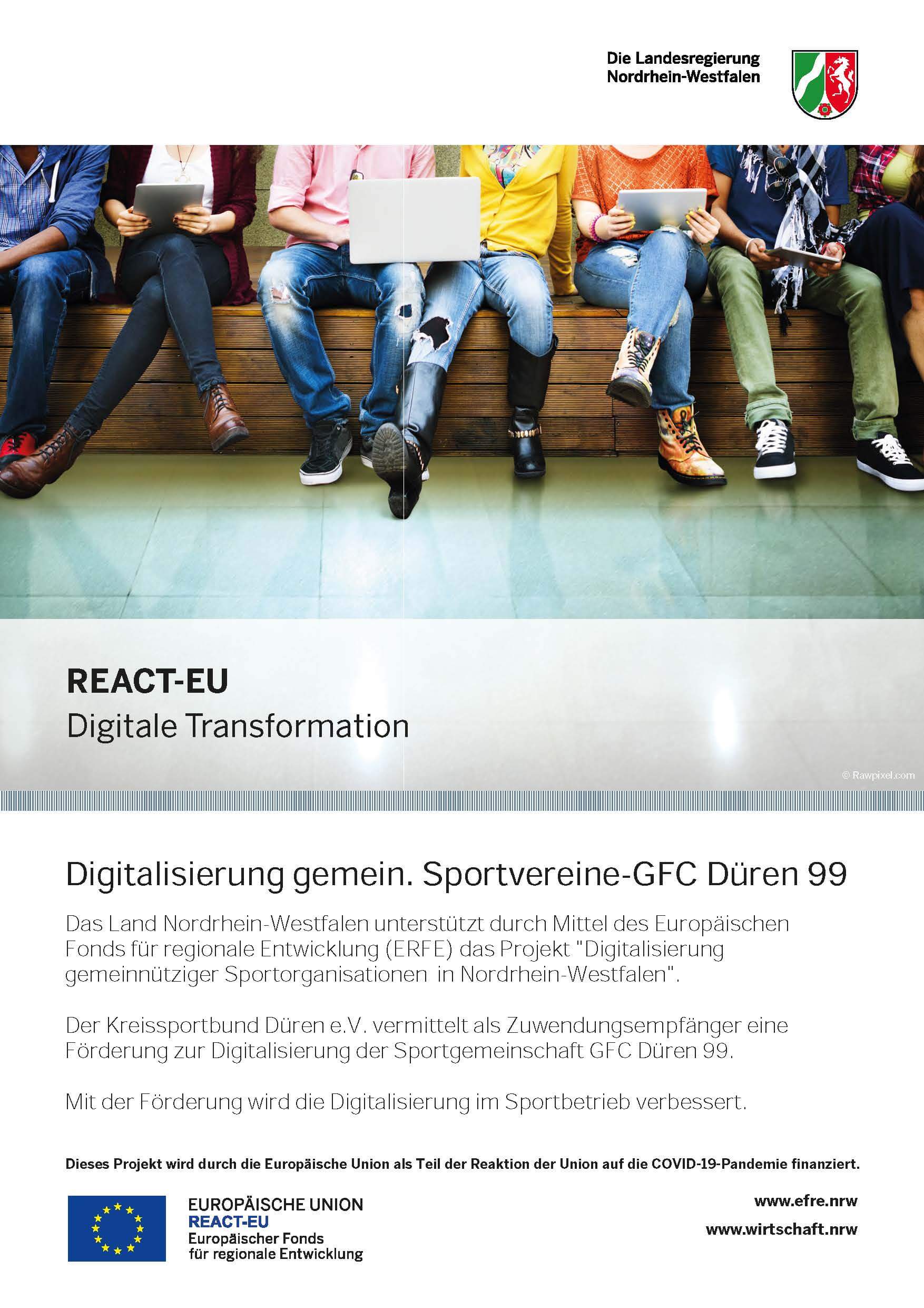 Digitalisierung gemeinnütziger Sportvereine - GFC Düren 99 2 Digitalisierung gemeinnütziger Sportvereine
